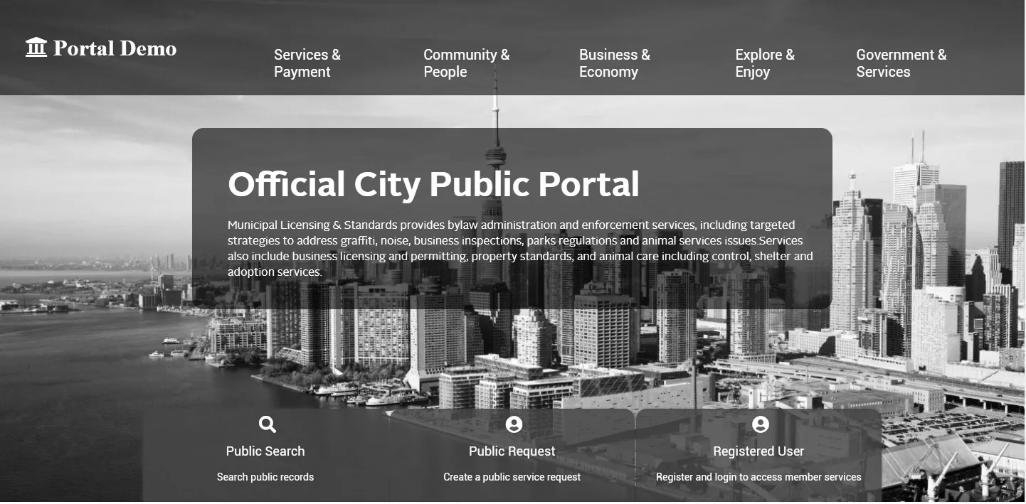 Municipal Services Portal by Celumusa Thusi